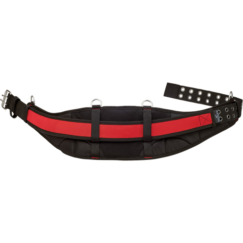 Ceinture de travail matelass&eacute;e, Nylon, Noir/Rouge Dufferin Supply