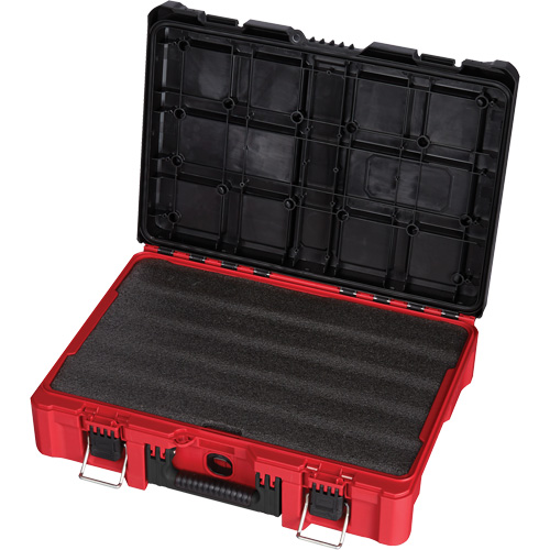 Packout Tool Case with Customizable Insert, 20-7/10" x 15-1/5" x 6-1/5", Black/Red Dufferin Supply
