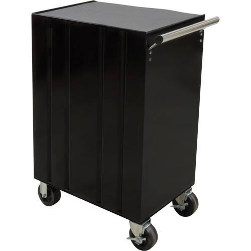 Chariot &agrave; outils industriel, 7 tiroirs, 27" la x 18-3/4" p x 39" h, Noir Dufferin Supply