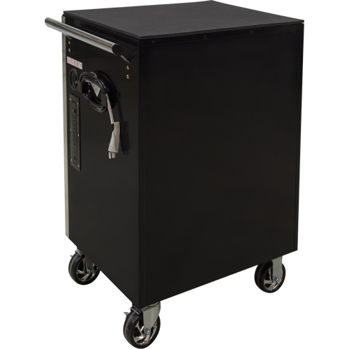 Heavy-Duty Tool Cart, 7 Drawers, 28" W x 22" D x 42-3/8" H, Black Dufferin Supply