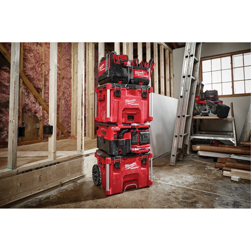 Boîte &agrave; outils Packout, 15-1/2" x 21-4/5" x 16-9/10", Noir/Rouge Dufferin Supply