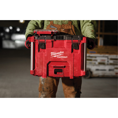 Boîte &agrave; outils Packout, 15-1/2" x 21-4/5" x 16-9/10", Noir/Rouge Dufferin Supply