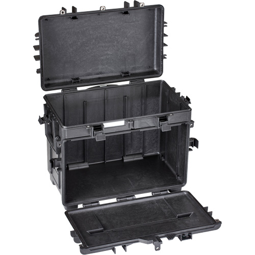 Military Mobile Tool Chest With Drawers, 22-4/5" W x 15" D x 18" H, Black Dufferin Supply