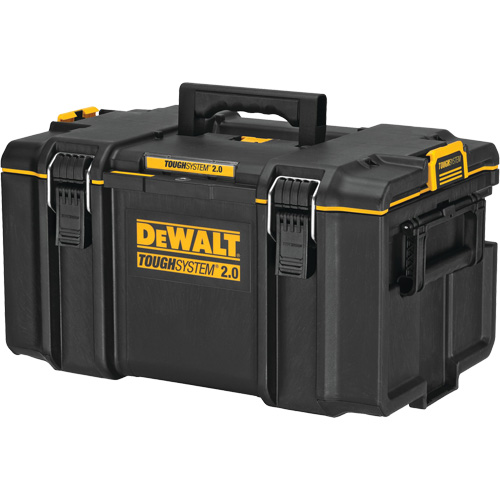 Grande boîte &agrave; outils ToughSystem 2.0, 21-3/4" x 14-3/4" x 12-3/8", Noir Dufferin Supply