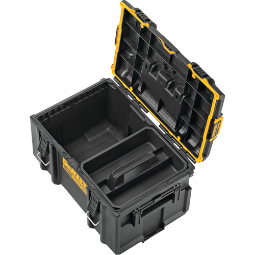 Grande boîte &agrave; outils ToughSystem 2.0, 21-3/4" x 14-3/4" x 12-3/8", Noir Dufferin Supply