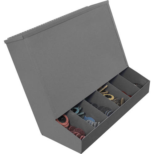 Gravity Feed Dispenser with Lid Dufferin Supply