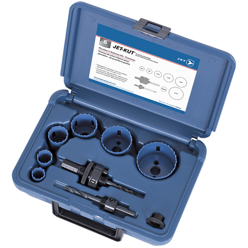 Premium Plumber's Holesaw Kit, 8 Pieces Dufferin Supply
