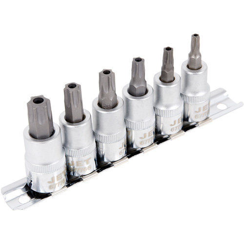 SS386TB Tamperproof Bit Socket Set, Torx&reg; Tamper, 3/8" Drive, 6 Pcs Dufferin Supply