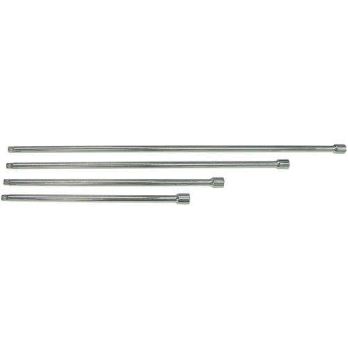 SE12-4S Extension Bar Set, 1/2" Drive, Chrome Finish, 4 Pcs Dufferin Supply