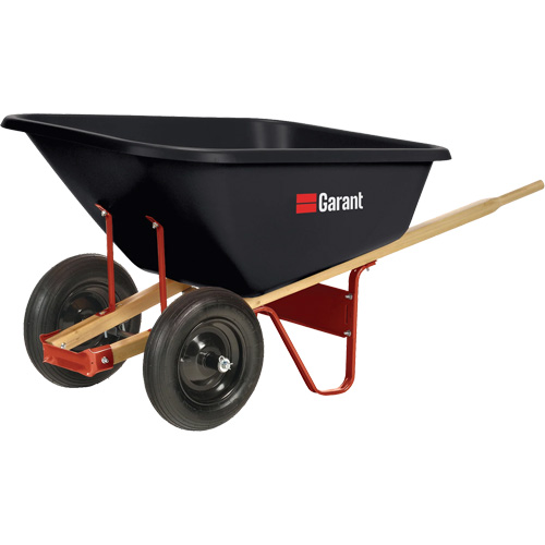 Wheelbarrow, 8 cu. Ft., Polyethylene Tray Dufferin Supply