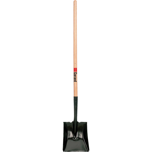 Pelle carr&eacute;e, Bois, Lame Acier durci, Manche en Droit, Longueur 42" Dufferin Supply