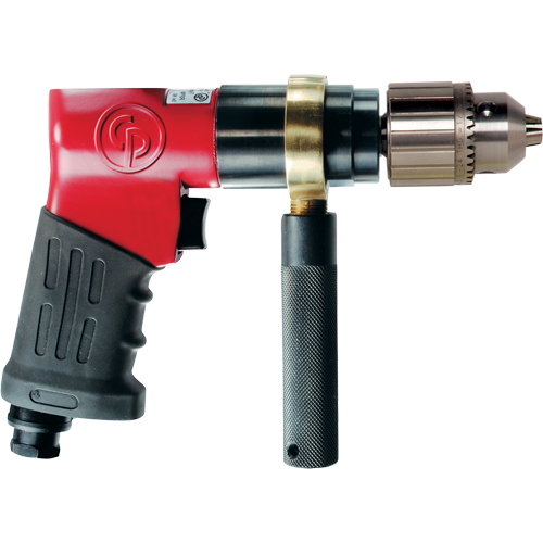 Perceuse r&eacute;versible, 15 pi³/min, 1/4" NPTF, 3/8" mandrin Dufferin Supply