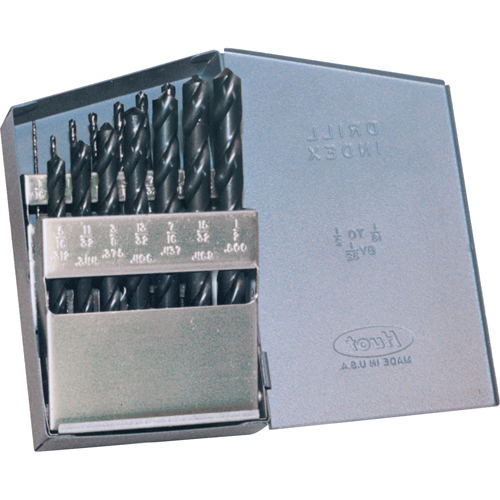CLE-FORCE Drill Sets, 21 Pieces, High Speed Steel Dufferin Supply