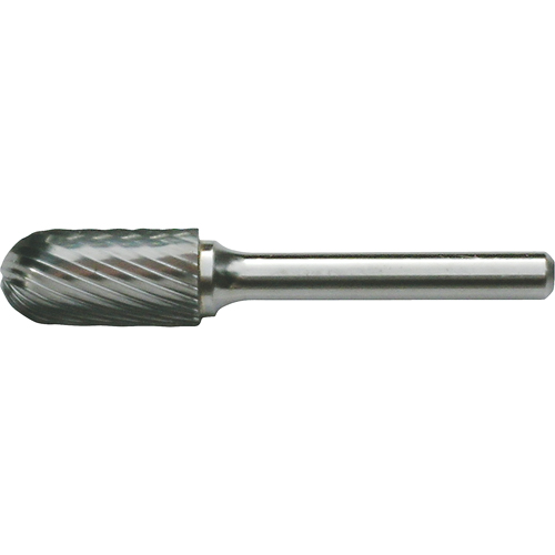Fraises au carbure solide - Forme cylindrique avec embout sph&eacute;rique, SC-3, 9,53 mm dia.,  profondeur de la coupe Dufferin Supply