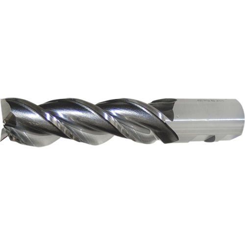 PM Plus Powder Metal Single End Center Cutting Square End Finishers, 1" Dia., 3 Flutes Dufferin Supply