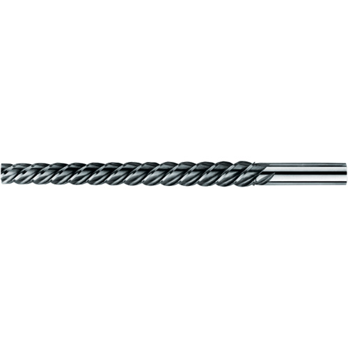 High Spiral Spirex&reg; Taper Pin Reamer, #6 Drill, #6 Reamer, Spiral Flute, High Speed Steel, Taper Shank Dufferin Supply