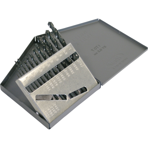 Jeux de forets, 13 morceaux, Acier rapide Dufferin Supply