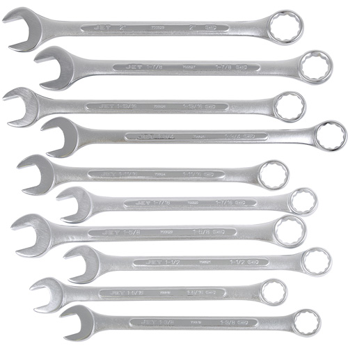 JCW-10-2 10-Piece Combination Wrench Set, 10 Pieces, Imperial Dufferin Supply