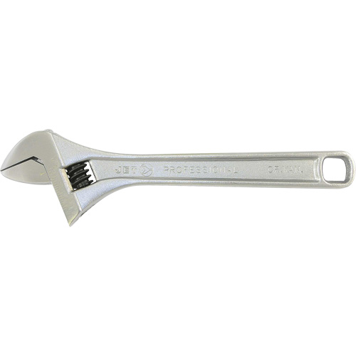 AWP-10 Super Heavy-Duty Professional Adjustable Wrench, 10" L, 1-5/16" Max Width, Chrome Dufferin Supply