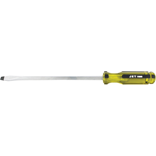 Slot Jumbo Handle Screwdriver, 3/8", 10" L, Plastic Handle Dufferin Supply