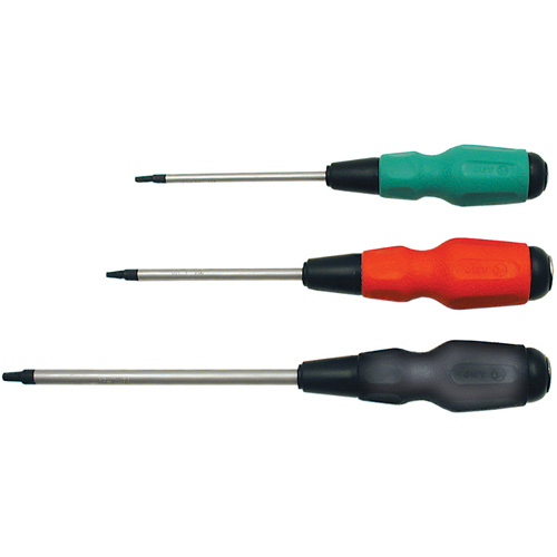Tournevis carr&eacute; TORQUE DRIVE, Tige de #1, Ronde, 4" lo, Prise en Coussin&eacute;e Dufferin Supply