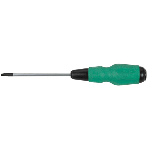 Tournevis carr&eacute; TORQUE DRIVE, Tige de #3, Ronde, 6" lo, Prise en Coussin&eacute;e Dufferin Supply