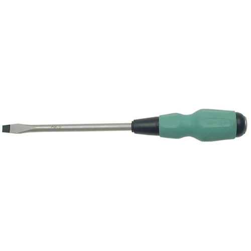 Slot TORQUE DRIVE&reg; Screwdriver, #4 Tip, Round, 4" L, Cushion Grip Handle Dufferin Supply