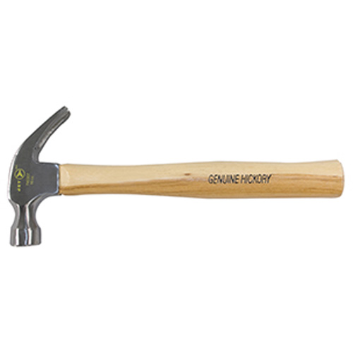 Hickory Handle Claw Hammer, 16 oz., Wood Handle, 13" L Dufferin Supply