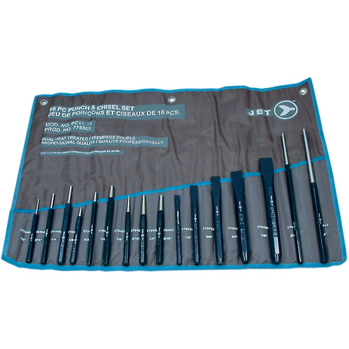 PC16-1S Punch & Chisel Set, 16 Pieces Dufferin Supply