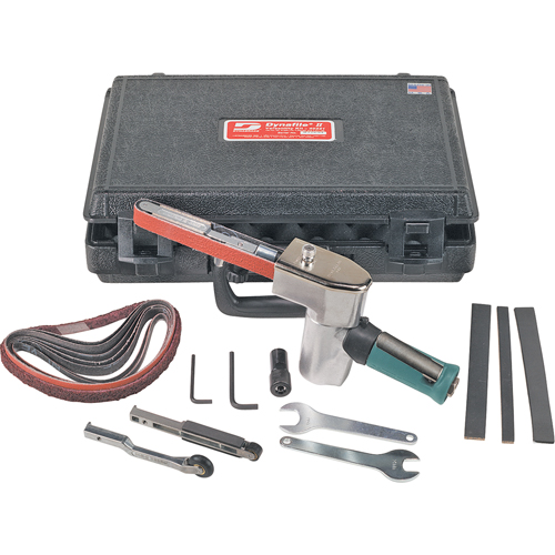 Dynafile&reg; II Abrasive Belt Machines, 1/4" - 3/4", 1/4" NPTF Dufferin Supply
