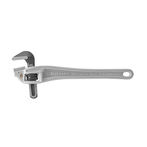 Off-Set Pipe Wrench, 2" Jaw Capacity, 14" Long Dufferin Supply