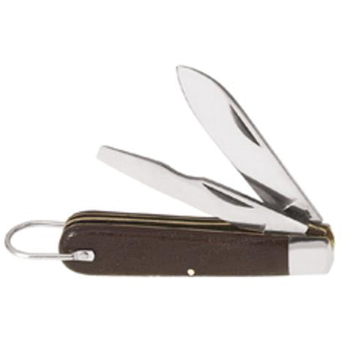 Couteau de poche &agrave; 2 lames, 2-1/2" lame, lame en Acier au carbone, poign&eacute;e en Plastique Dufferin Supply