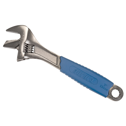 Adjustable Wrench, 10" L, 1-3/8" Max Width, Black Dufferin Supply