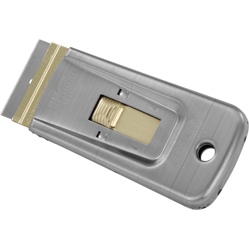 LAME,RASOIR,GRATTOIR,4", Largeur 1-3/4", Manche M&eacute;tal Dufferin Supply
