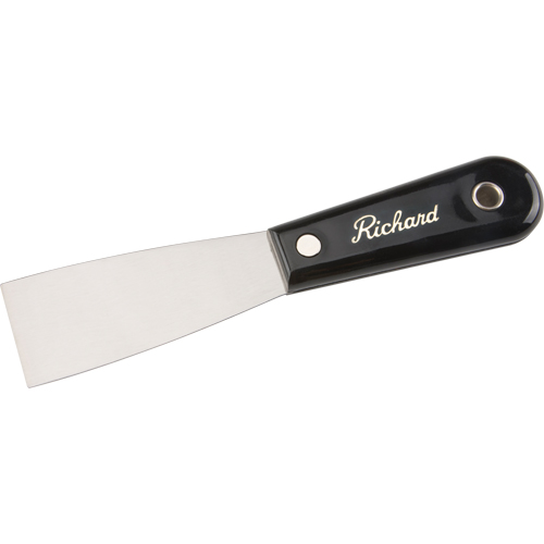 Putty Knife Stiff, Steel Blade, 1-1/2" Wide, Polypropylene Handle Dufferin Supply