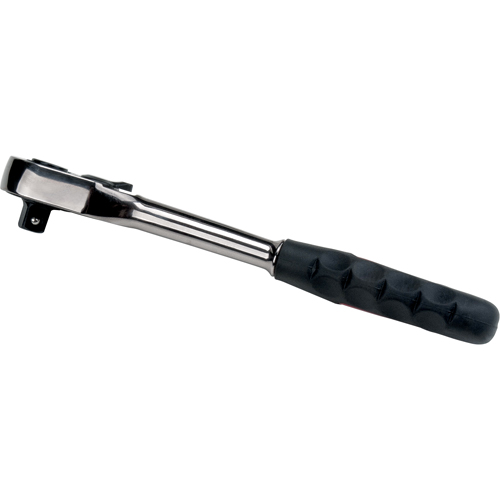 Quick-Release Rubber Grip Ratchet Wrench, 3/8" Drive, Rubber Handle Dufferin Supply
