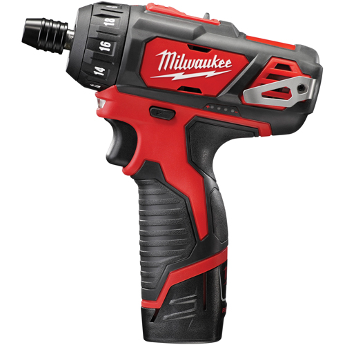 Ensemble tournevis hexagonaux &agrave; 2 vitesses M12, 1/4", 12 V, 275 lb-po couple max., Lithium-ion bloc-pile Dufferin Supply