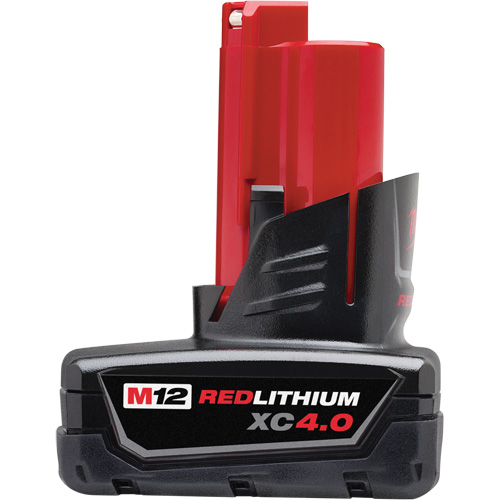 M12 Redlithium 4.0 Battery, Lithium-Ion, 12 V, 4 A Dufferin Supply