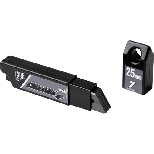 Lames de rechange noires tr&egrave;s aiguis&eacute;es, Style Cassable Dufferin Supply