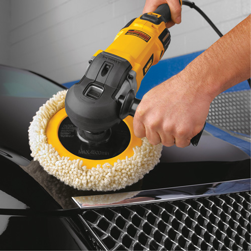 Variable Speed Polisher with Soft Start, 9"/7" Pad, 120 V, 12 A, 0-3500 RPM Dufferin Supply