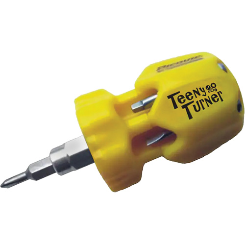 Teeny Turner Screwdriver, Plastic Handle Dufferin Supply