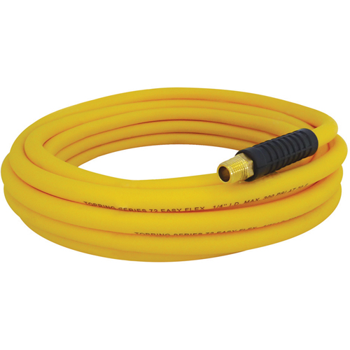 Easyflex Premium Hoses with Fittings, Air/Water, Technopolymer, 3/8" dia. x 50', 300 psi, 1/4 NPT Dufferin Supply