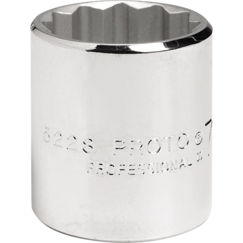 DOUILLE, 1 1/8" PRISE 1/2" 12 PANS Dufferin Supply