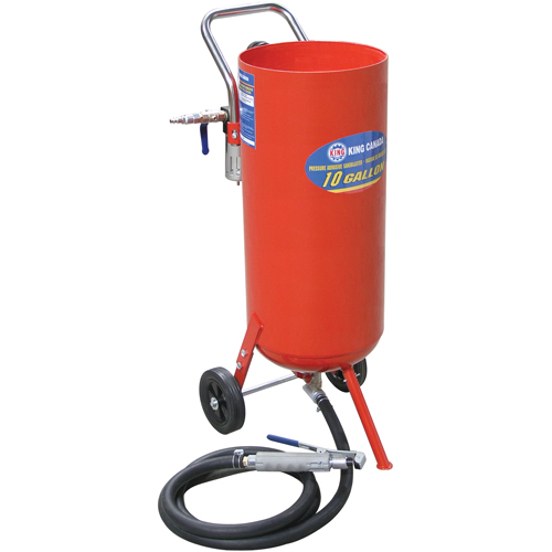 Machines de sablage &agrave; jet, 6-25 pi³/min, R&eacute;servoir de 8,3 gal. (10 gal. US) Dufferin Supply