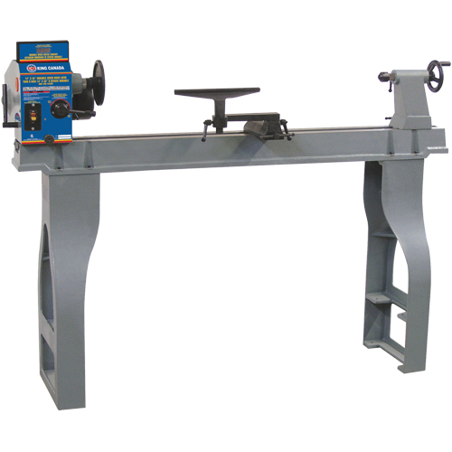 14" x 43" Variable Speed Wood Lathes with Digital Readout Dufferin Supply