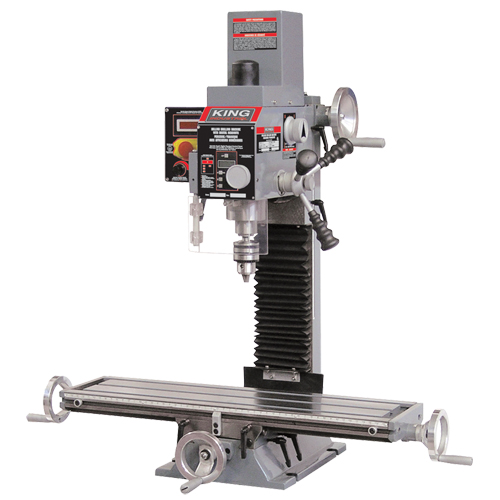 Milling Drilling Machine with Digital Readout, 2 Speeds, 5/8" Drilling Capacity Dufferin Supply