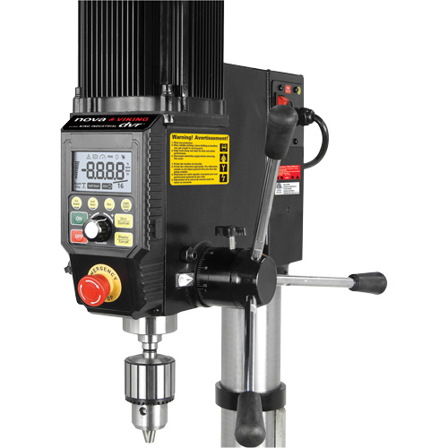 Nova Viking DVR Floor Model Drill Press, 16", 5/8" Chuck, 3000 RPM Dufferin Supply