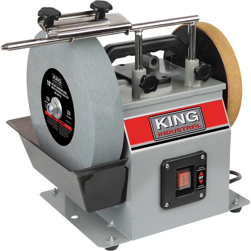 Wet/Dry Sharpener, 10" Wheel Diameter, 1/4 HP, 115 RPM Dufferin Supply