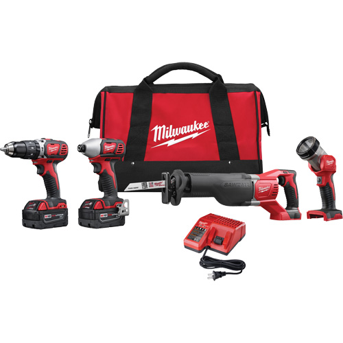 Trousse d'outil combin&eacute; sans fil M18, Lithium-ion, 18 V Dufferin Supply