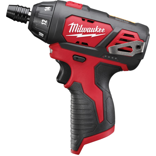 M12 Hex Screwdriver Kit, 1/4", 12 V, 175 in-lbs Max. Torque, Lithium-Ion Battery Dufferin Supply